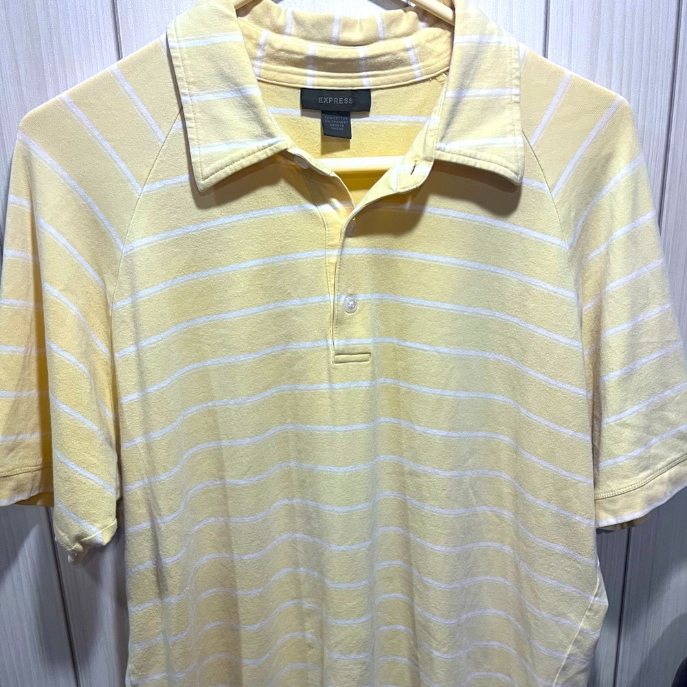 Express XL nwot mens polo no rips or stains